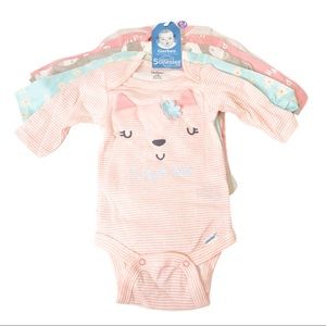 Gerber 5 Piece Onesie Set Size 0-3 months NWT